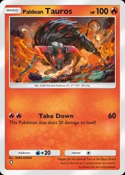 Paldean Tauros B2b-014