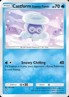Castform Snowy Form B3-041