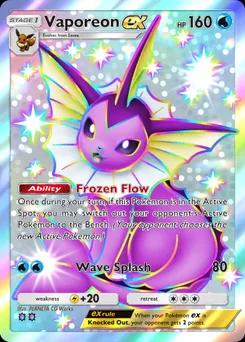 Vaporeon ex B3b-102