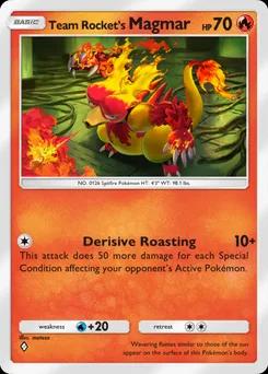 Team Rocket's Magmar B4a-006