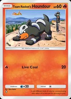 Team Rocket's Houndour B4a-008