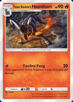 Team Rocket's Houndoom B4a-009
