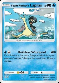 Team Rocket's Lapras B4a-013