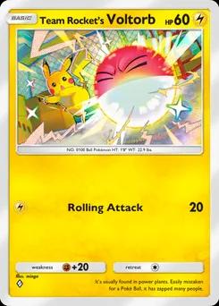 Team Rocket's Voltorb B4a-019