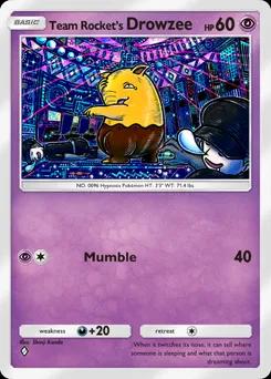 Team Rocket's Drowzee B4a-027