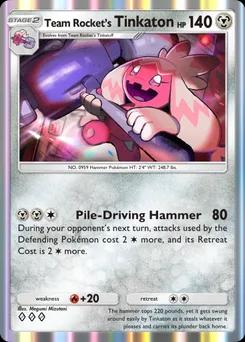 Team Rocket's Tinkaton B4a-050