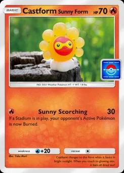Castform Sunny Form