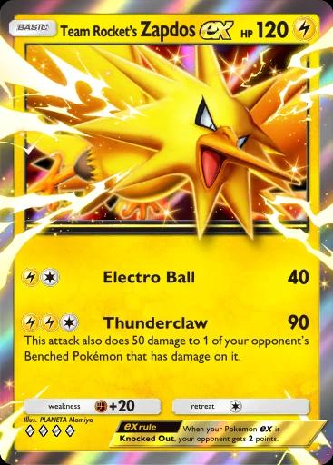 Team Rocket's Zapdos ex