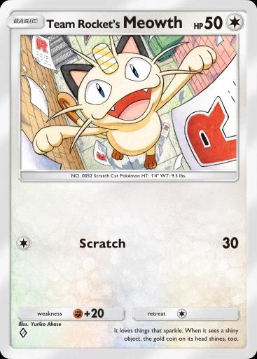 Team Rocket's Meowth